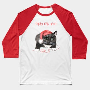 Merry Catmas Baseball T-Shirt